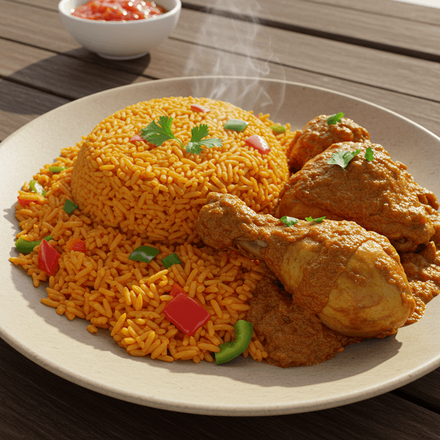 A plate of delicious food